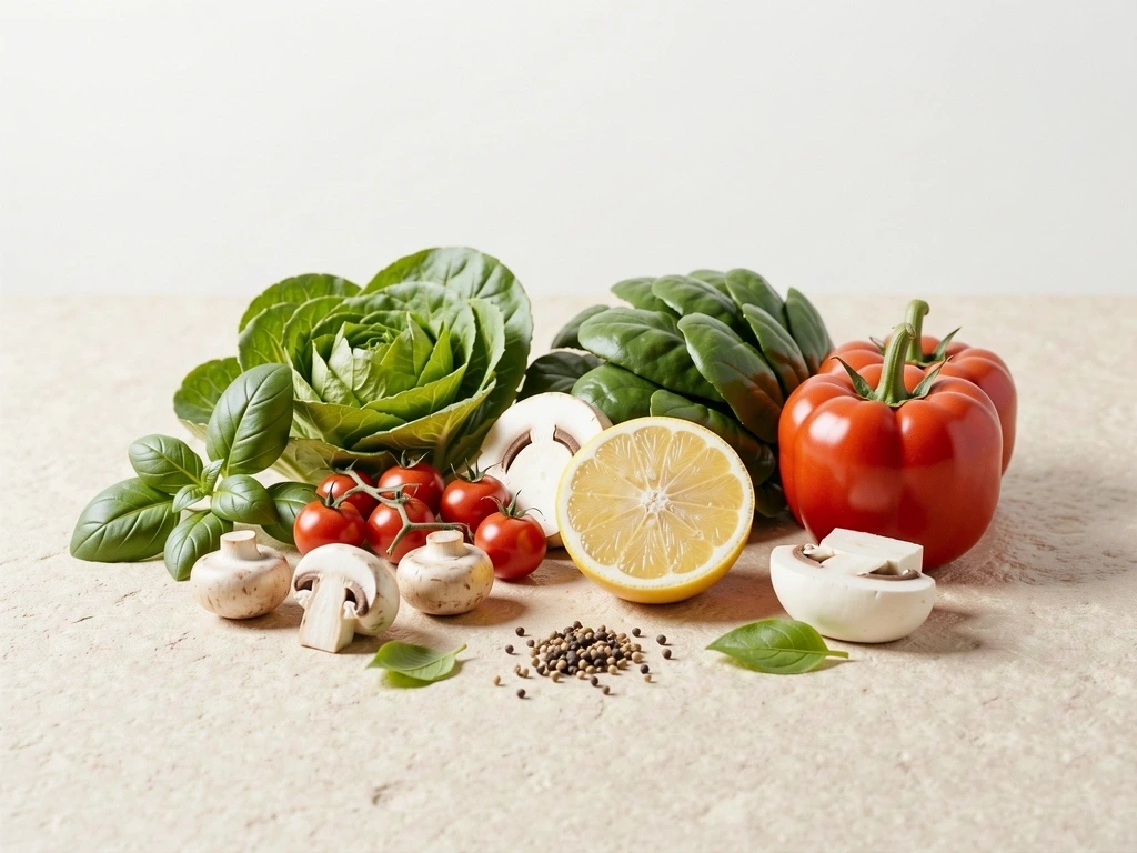 Healthy ingredients visualization